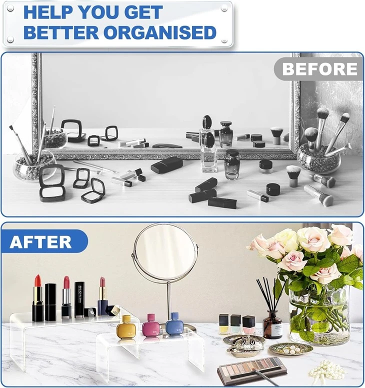 U Shaped Acrylic Risers best